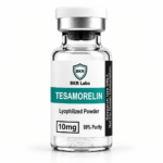 Tesamorelin 10mg lyophilized powder vial, BK Research Labs