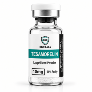 Tesamorelin 10mg lyophilized powder vial, BK Research Labs